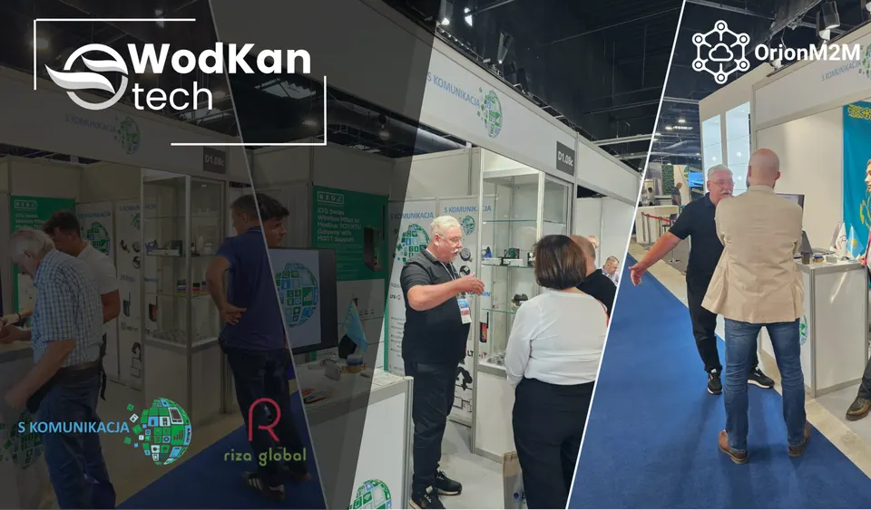 Produkte von OrionM2M® auf der WodKan-Tech 2024 in Warschau